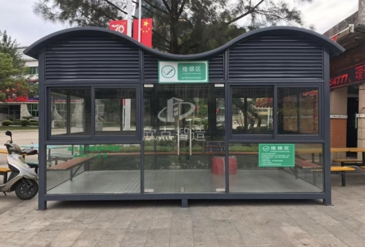 吸煙亭到底怎么擺？要注意！！